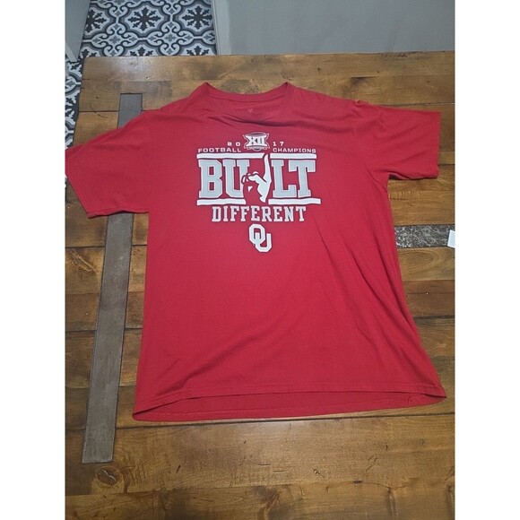 Fanatics Other - Oklahoma Sooners 2017 Big 12 Football Champions Shirt  Fanatics  Crimson  L